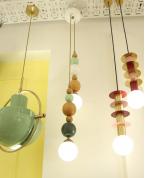 Modern Siyah ve Altın Tekli Silindir Sarkıt Avize