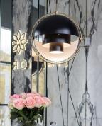 Modern Siyah Halkalı Katmanlı Sarkıt Avize