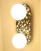 Modern Terrazzo Desenli Çiftli Duvar Apliği Modern Terrazzo Desenli Çiftli Duvar Apliği