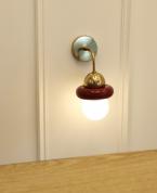 Modern Minimalist Konik Metal Aplik - Fırçalanmış Gümüş Modern Minimalist Konik Metal Aplik - Fırçalanmış Gümüş