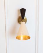 Modern İskandinav Hareketli Mafsallı Çift Konik Aplik