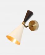 Modern İskandinav Hareketli Mafsallı Çift Konik Aplik