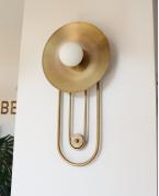 Modern Art Deco Pirinç Sarkaç Aplik Modern Art Deco Pirinç Sarkaç Aplik