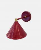 Retro Bordo Konik Tasarım Aplik