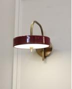 Retro Bordo Disk Tasarım Aplik