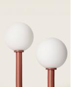 Modern U-Tasarım İkili Opal Küre Masa Lambası