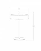 Zümrüt Yeşili ve Pirinç Tasarım Masa Lambası