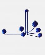 Modern Altın Pirinç ve metal top başlıklı Avize